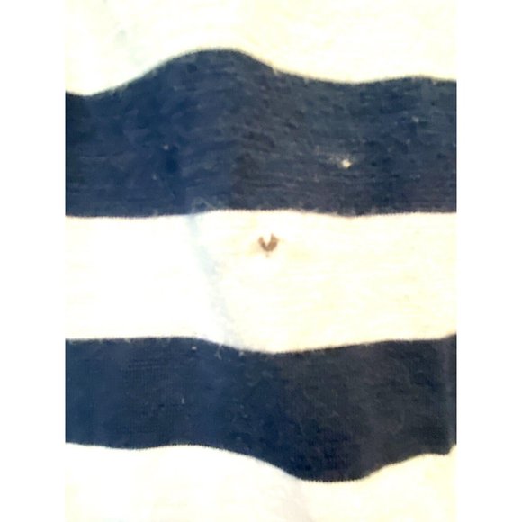 Tommy Bahama Blue White Striped Dress W Blue Chicos Cardigan Fits Like Medium - Picture 9 of 9